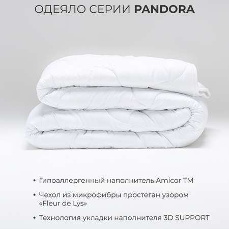 Одеяло SONNO PANDORA Евро 200x220 см Всесезонное с наполнителем Amicor TM
