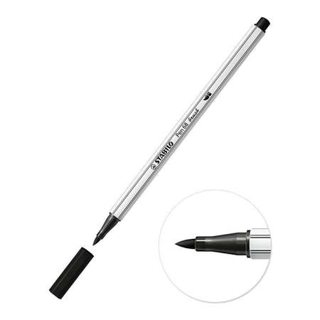 Фломастеры-кисть STABILO Pen 68 brush 12 цветов 568/12-21