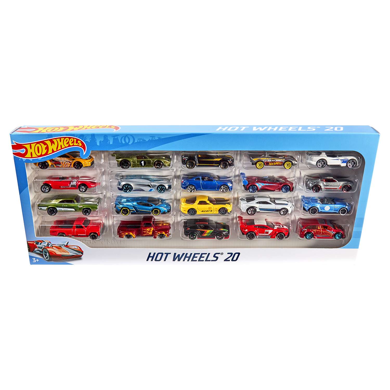 Набор Hot Wheels Базовые машинки 20 шт в ассортименте H7045 - фото 12