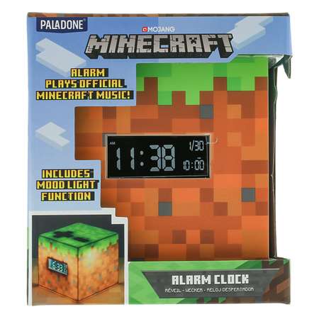 Будильник PALADONE Minecraft Alarm Clock PP6733MCF
