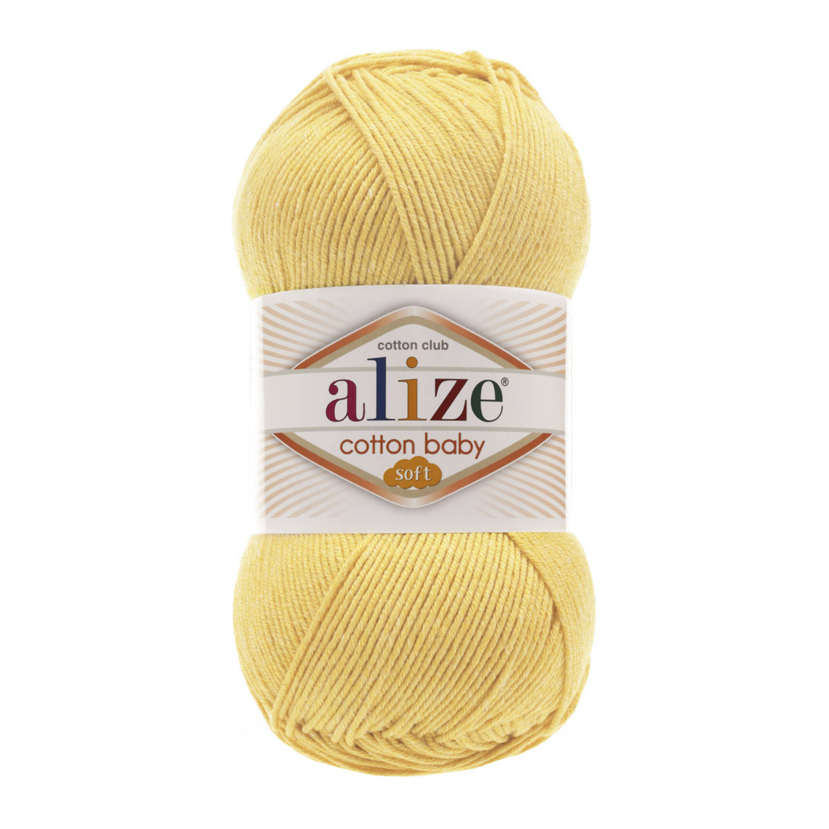 Пряжа для вязания Alize cotton baby soft 100 гр 270 м мягкая плюшевая xлопок aкрил 250 желтый 5 мотков - фото 7