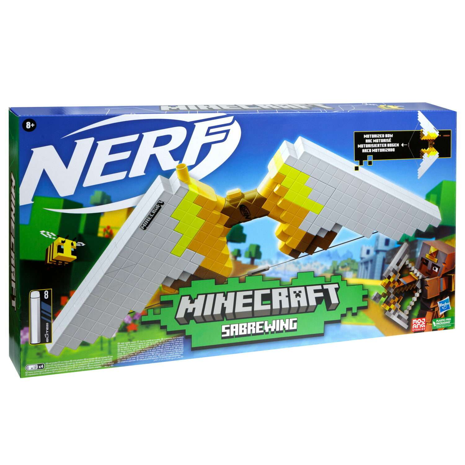 Бластер Hasbro Nerf Minecraft Sabrewing - фото 1