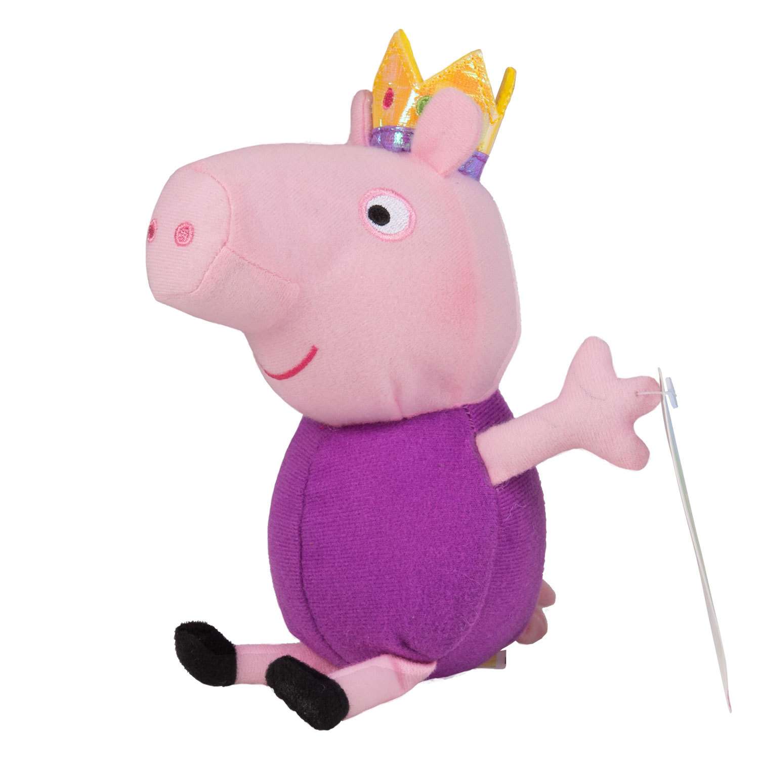 Игрушка мягкая Свинка Пеппа Pig Джордж принц 31150 - фото 1