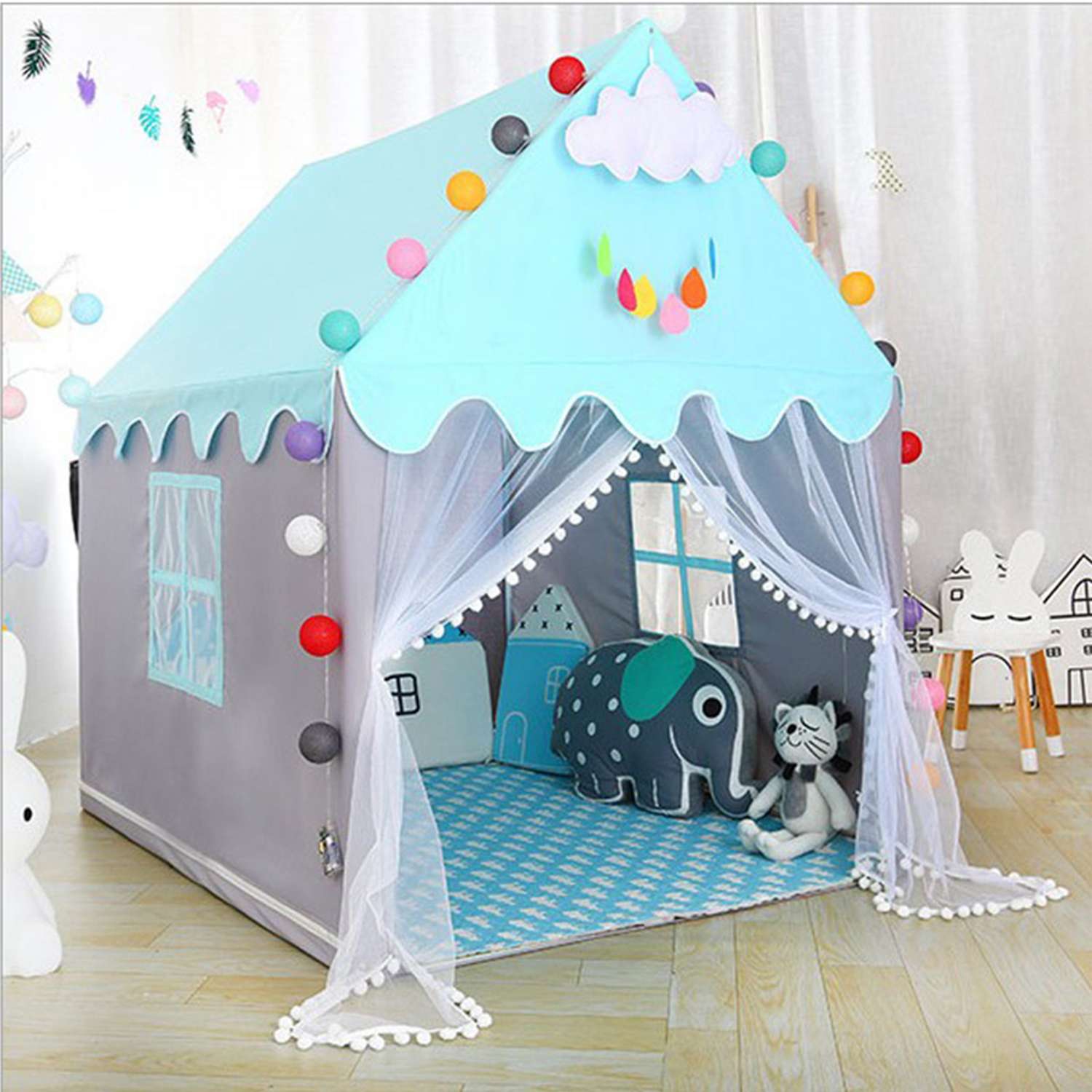 Детская игровая палатка ТОТОША домик для детей Замок - фото 1
