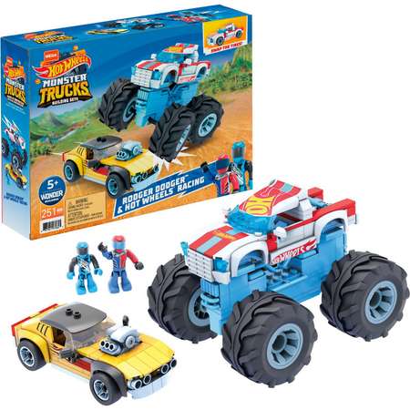 Конструктор Mega Construx Hot Wheels Роджер Доджер и Гонщик GYG22