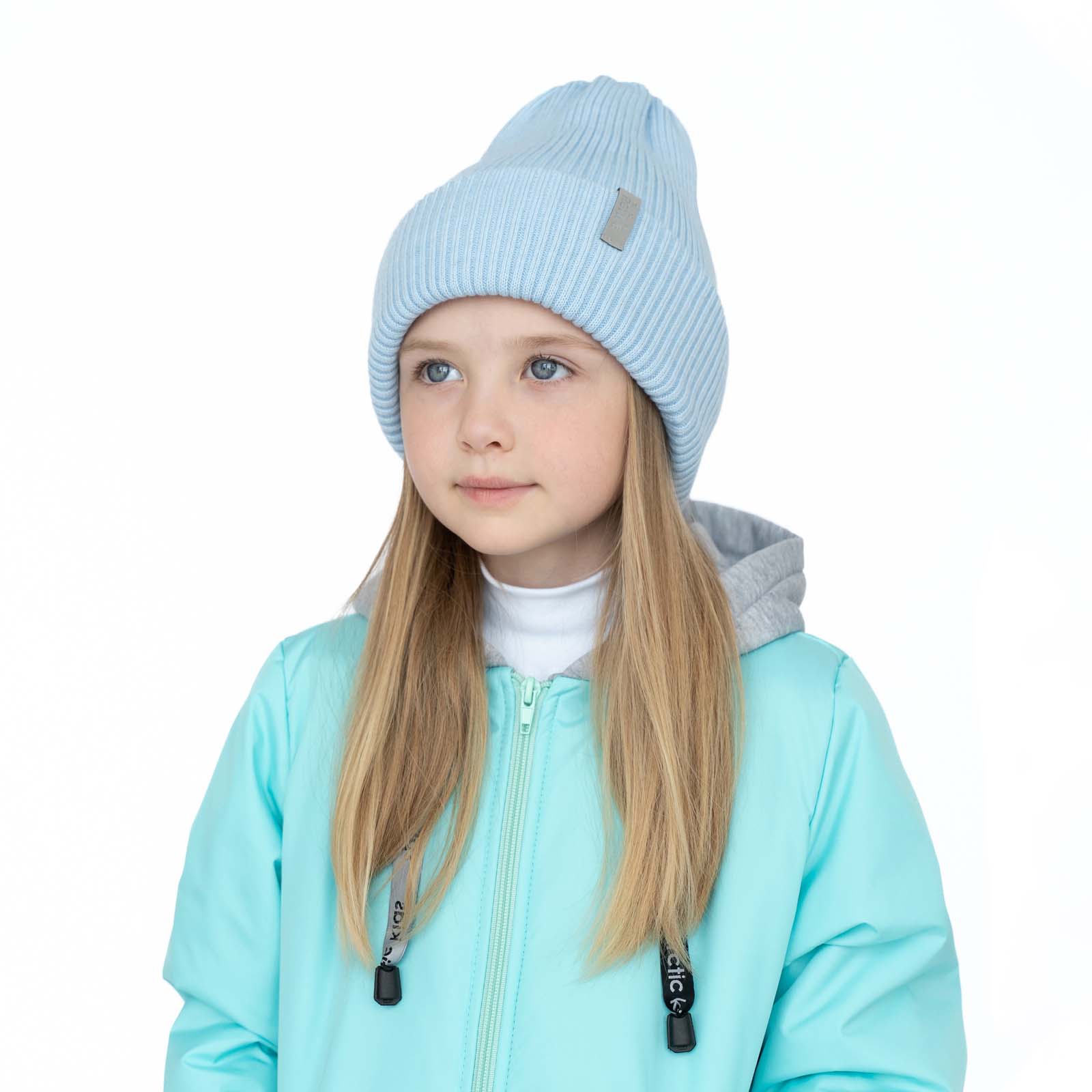 Шапка Arctic kids Ш-107 св.голубой - фото 2