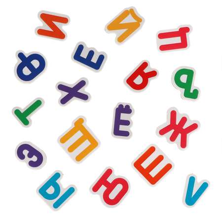 Игрушка развивающая Mapacha Буквы магнитные 51предмет 76838