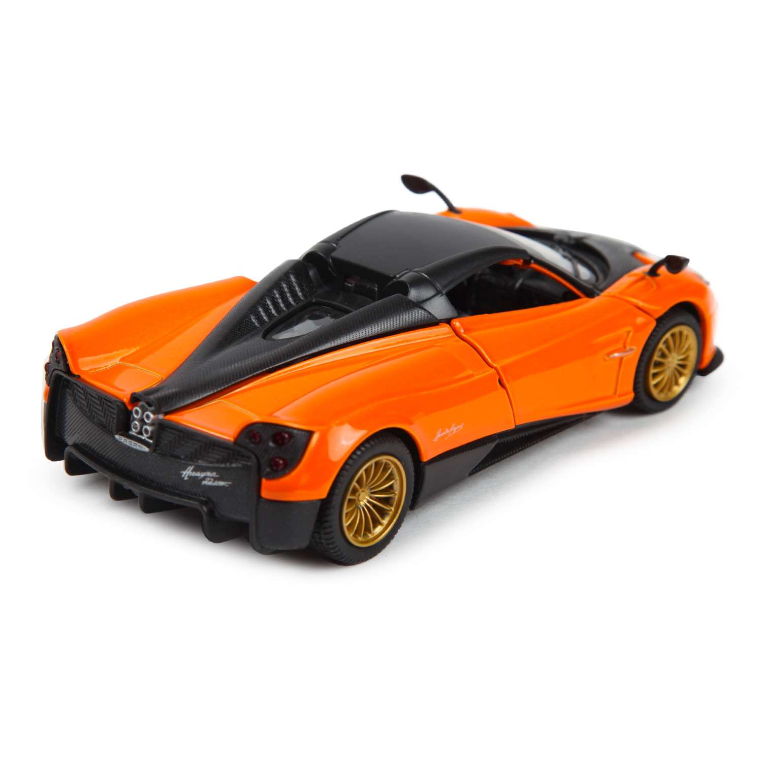 Машина MSZ 1:32 Pagani Huayra Roadster Оранжевая 32435 32435 - фото 2