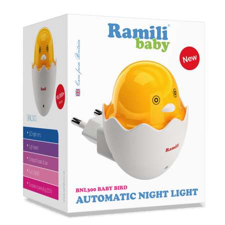 Ночник Ramili Baby автоматический детский BNL300