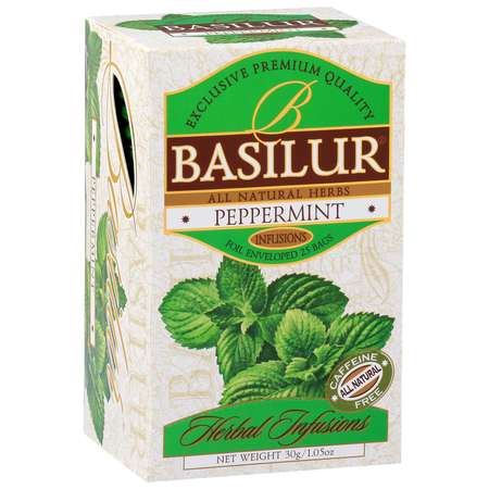 Чай Basilur Травяной Перечная мята 25 саше