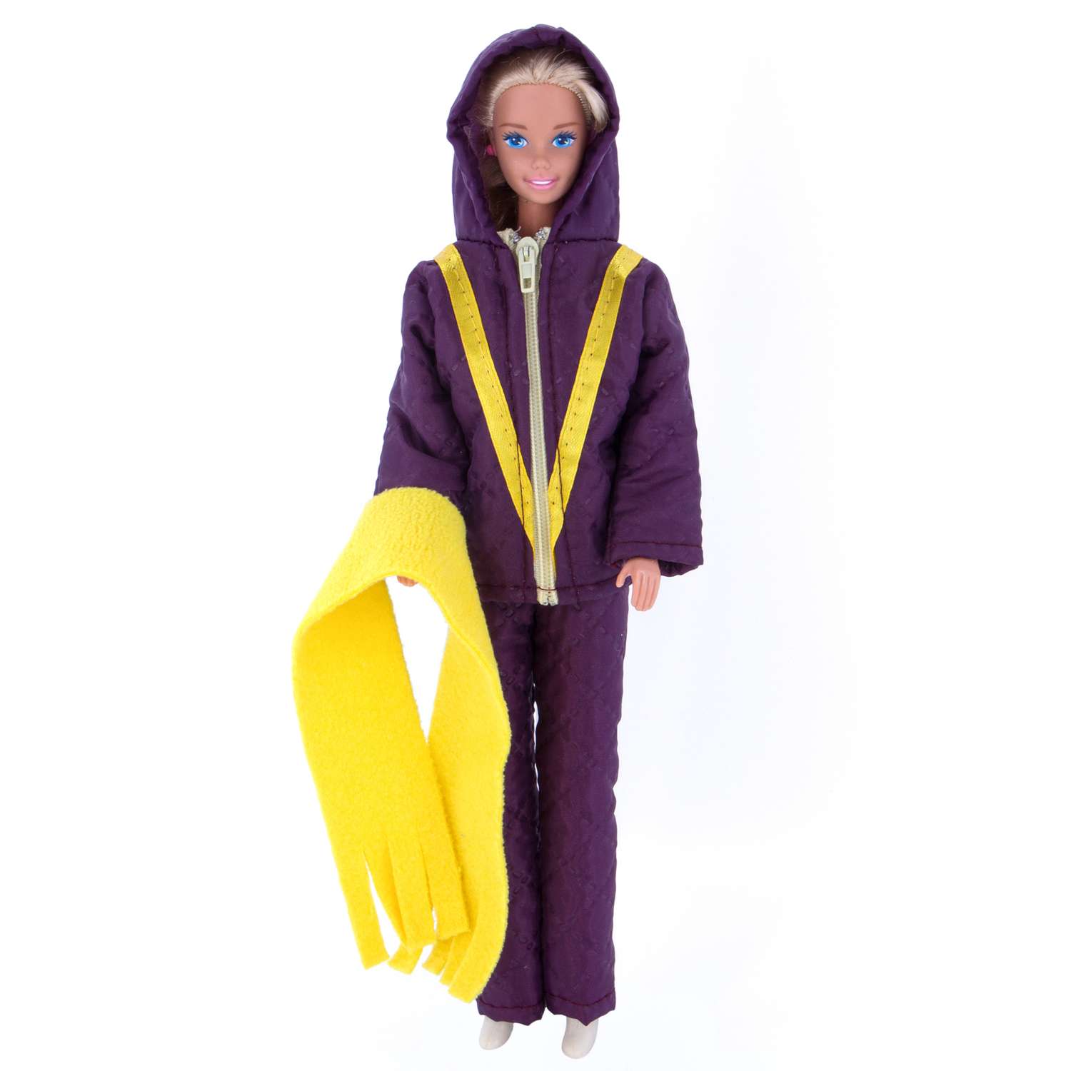 Комплект одежды Модница для куклы 29 см из синтепона 1404 фиолетовый 1404фиолетовый - фото 7