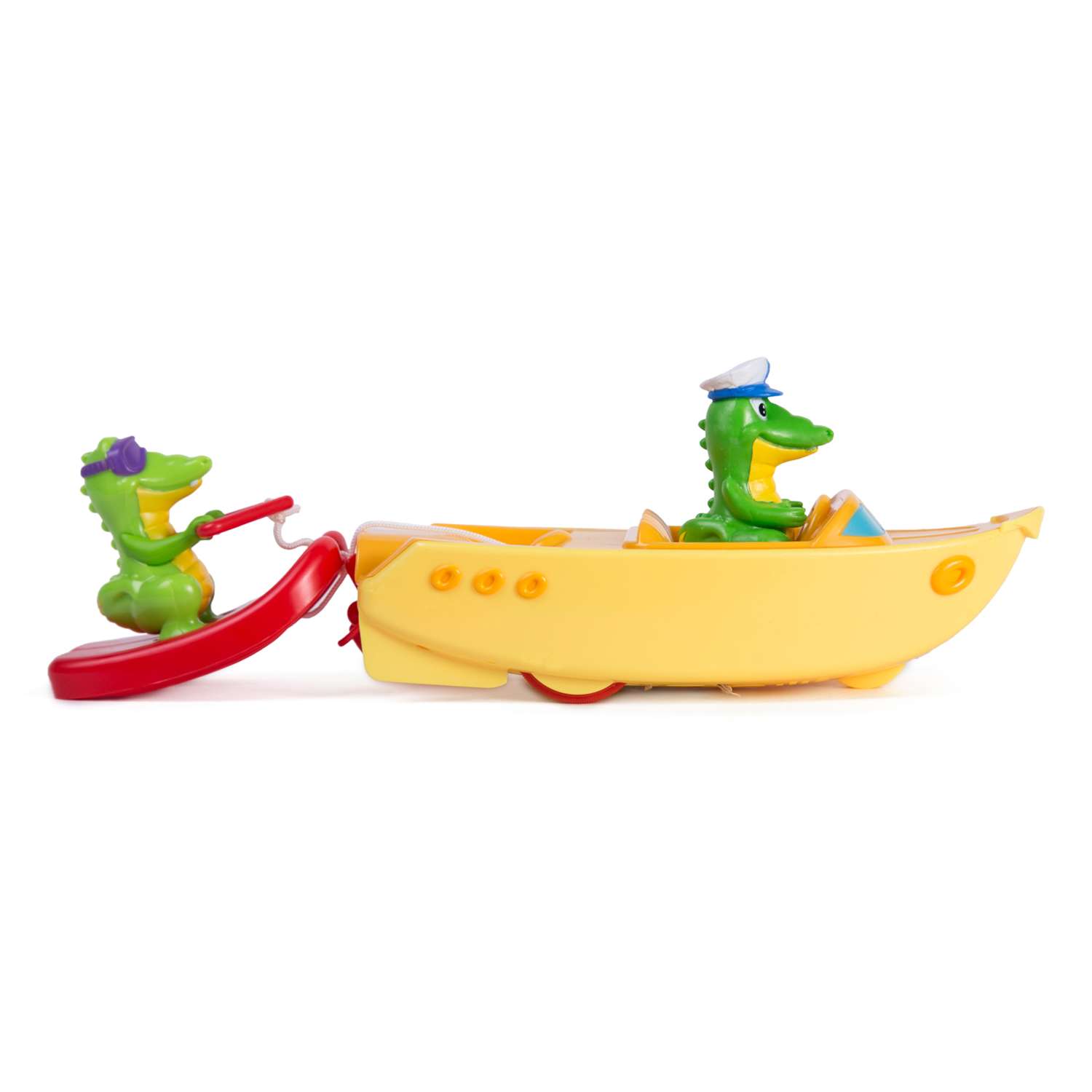 Игрушка для ванной Tomy Крокодил на водных лыжах - фото 6