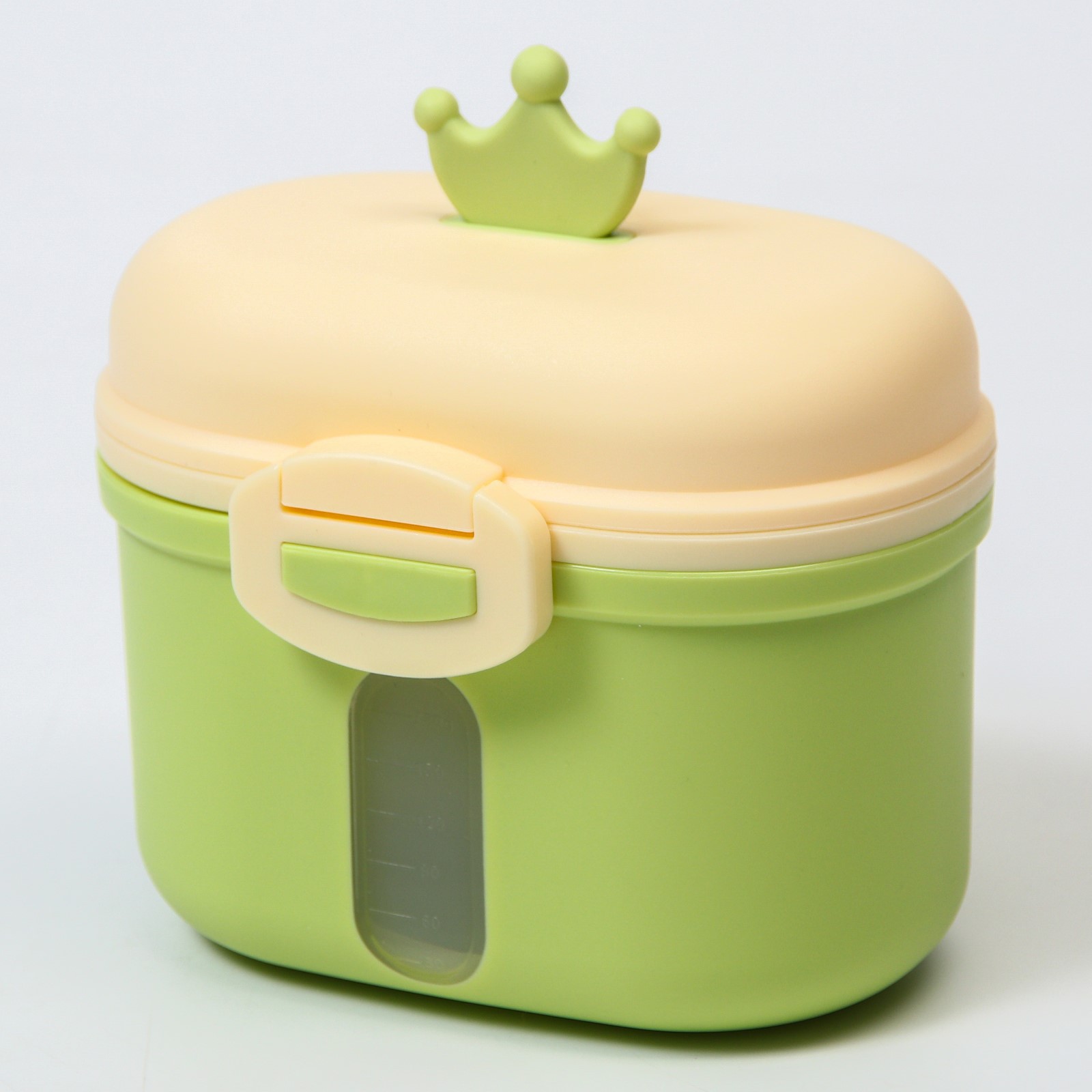 Контейнер Mum and Baby для хранения детского питания «Корона» 240 гр цвет зеленый - фото 1