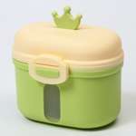 Контейнер Mum and Baby для хранения детского питания «Корона» 240 гр цвет зеленый