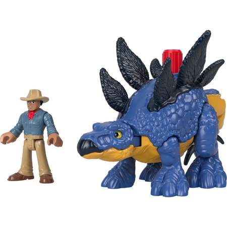 Набор IMAGINEXT Jurassic World Стегозавр и доктор Грант GVV64