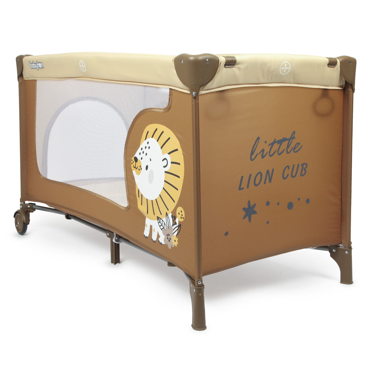 Манеж Babyton Play box Beige купить по цене 3999 ₽ в интернет-магазине  Детский мир