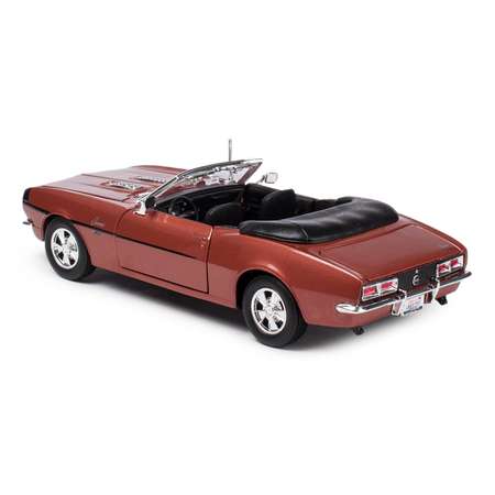 Машинка MAISTO 1:24 Chevrolet Camaro SS 396 Convertible Бронзовая 31257