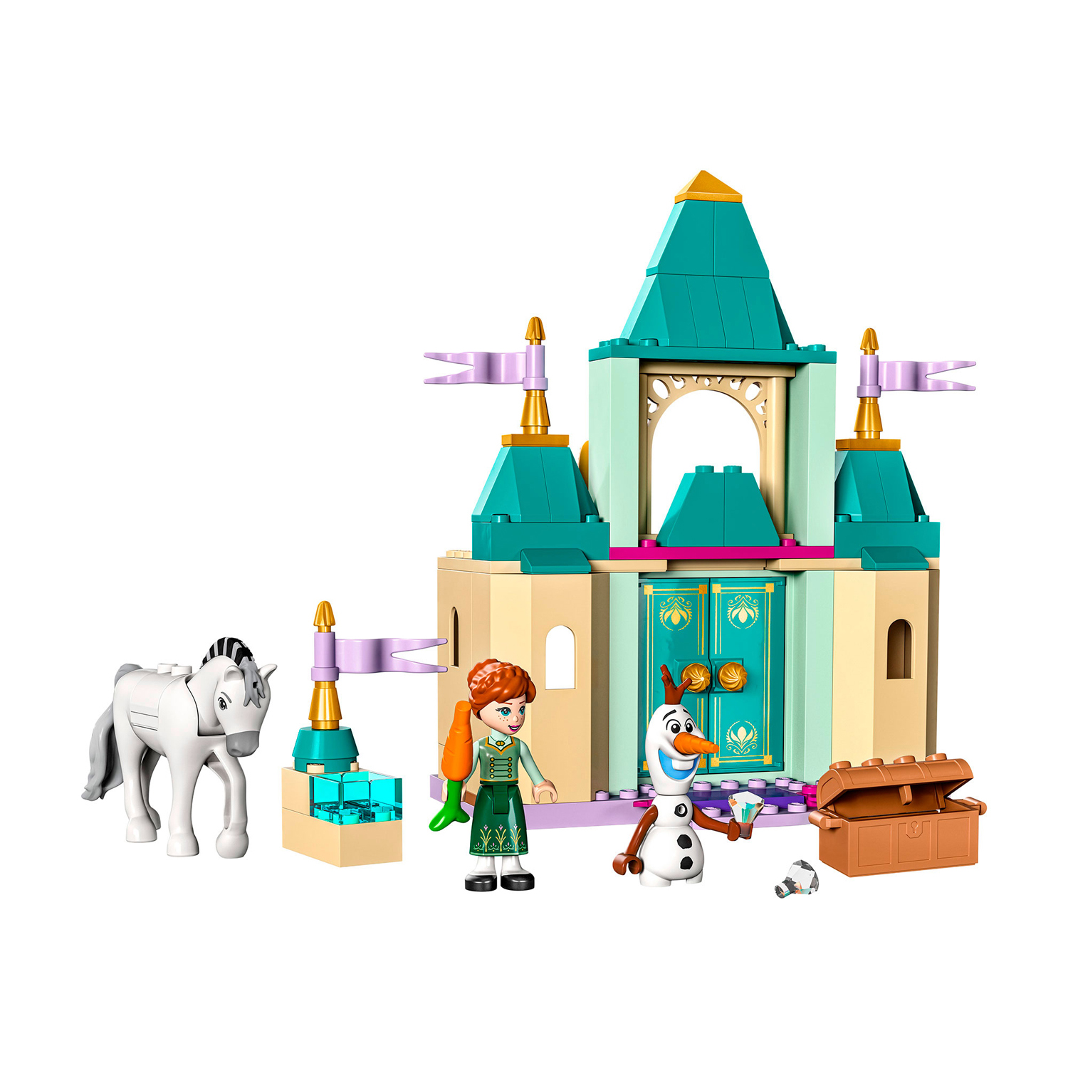 Конструктор детский LEGO Princess Веселье Анны и Олафа в замке 43204 - фото 7