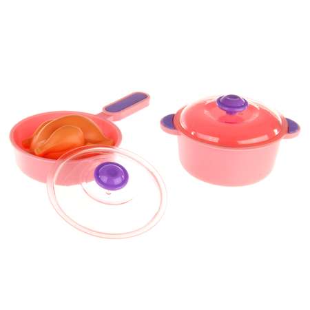 Детская посуда игрушечная Veld Co с продуктами 19 предметов