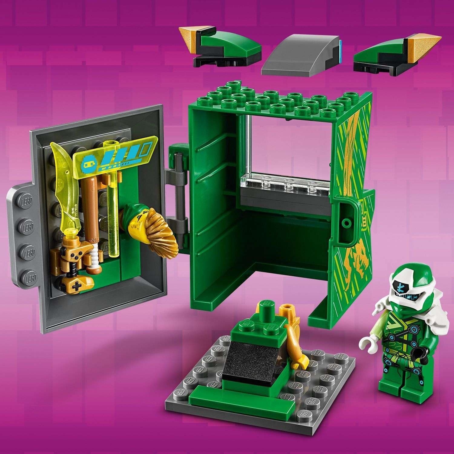 Конструктор LEGO Ninjago Автомат Ллойда 71716 - фото 9