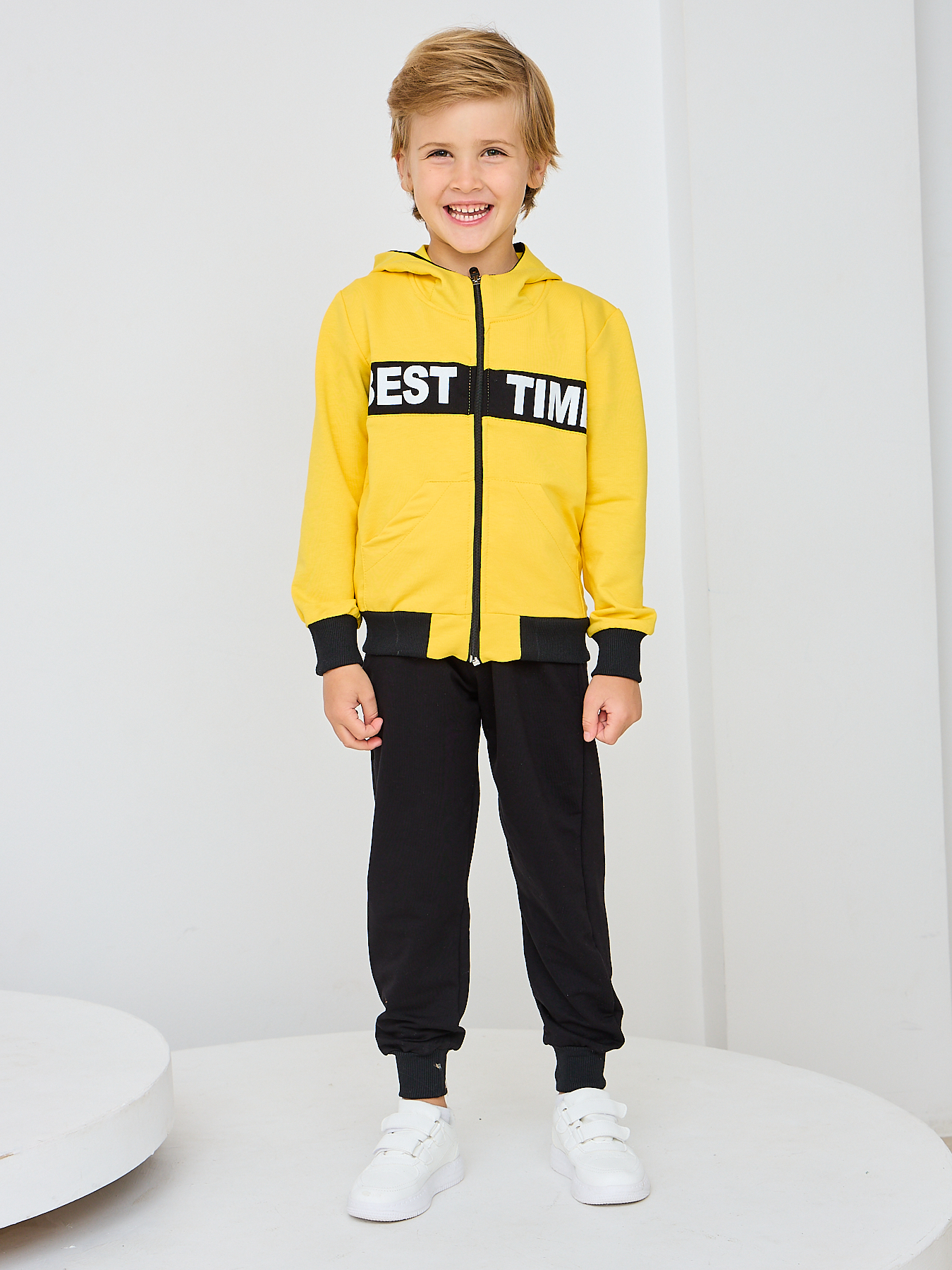 Костюм Mil Art kids 1902201528SUIT-SPORT-TITLE-YELLOW - фото 3