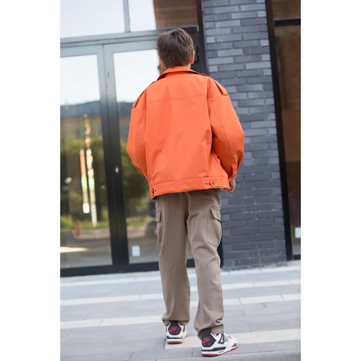 Куртка Orso Bianco OB21190-42_т.оранжевый - фото 6