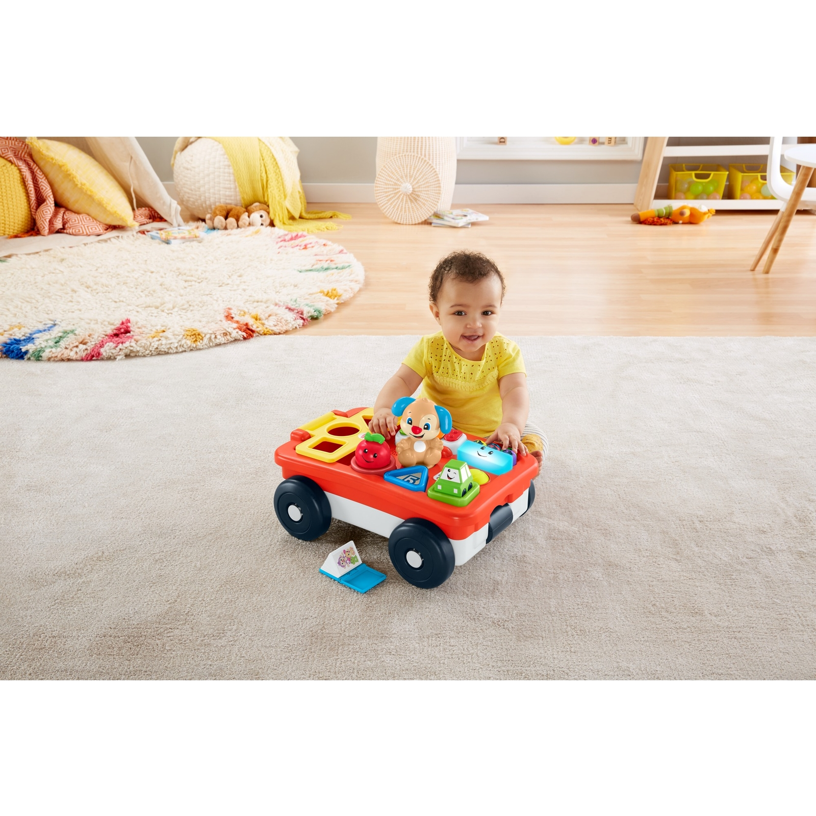 Игрушка Fisher Price Тележка ученого щенка музыкальная интерактивная GHV18 - фото 19