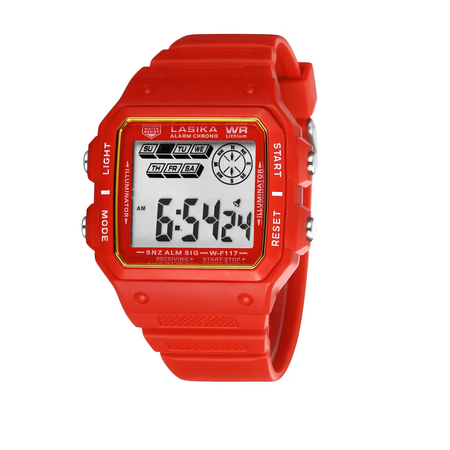 Cпортивные наручные часы Lasika W-F117-red