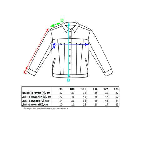 Куртка джинсовая Veresk