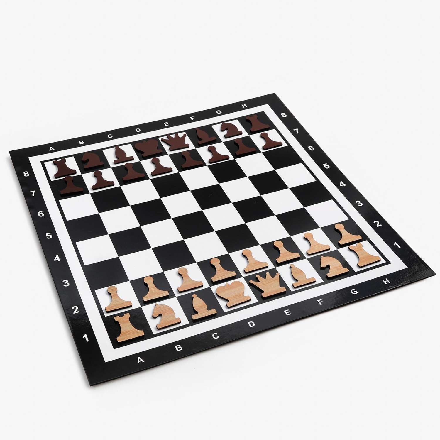 Демонстрационные шахматы Sima-Land «Время игры» на магнитной доске 32 шт поле 60х60 см - фото 3