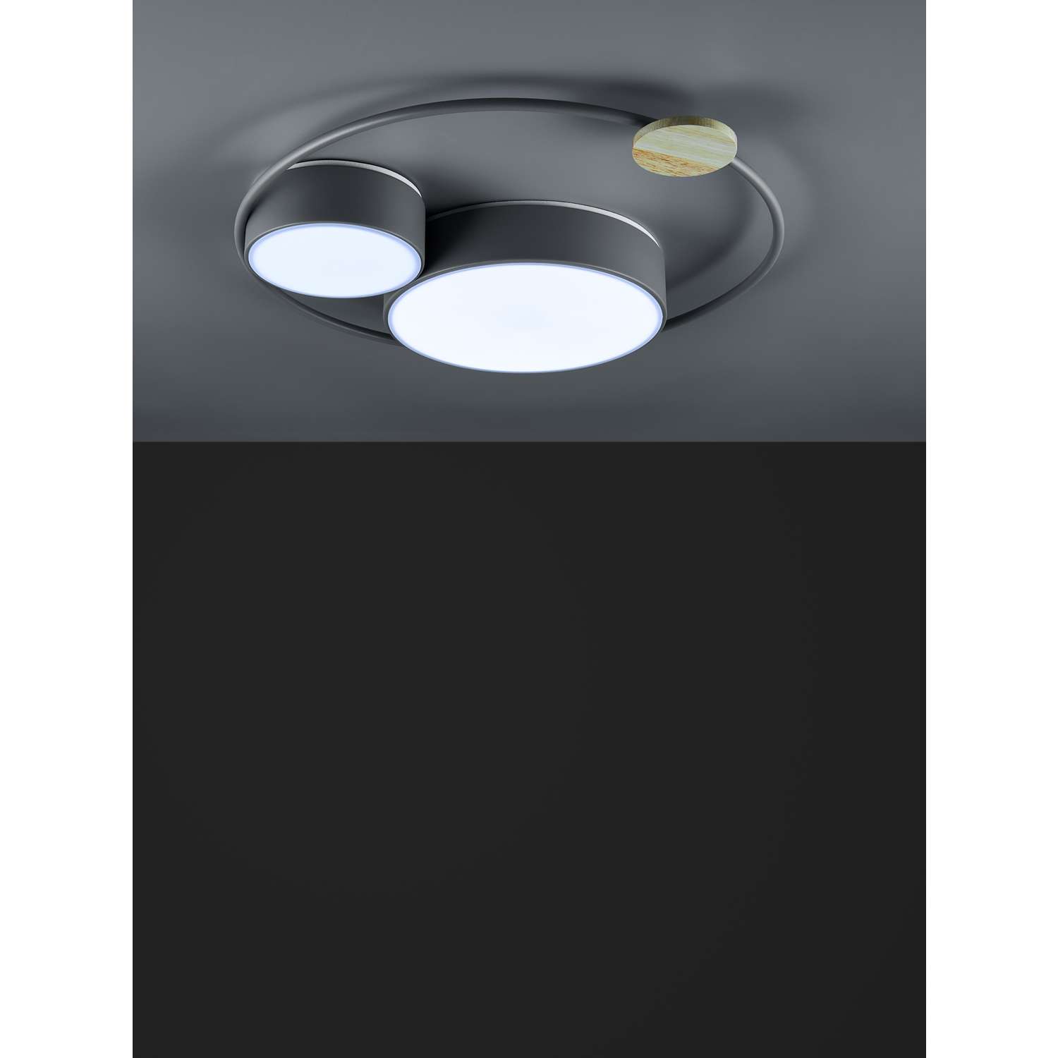 Светильник потолочный Wedo Light Планеты 4500К 60Вт серый - фото 10