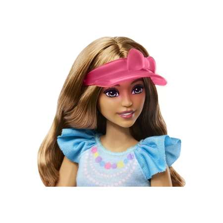 Кукла Barbie Брюнетка с зайкой HLL21