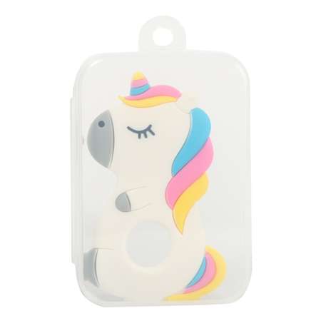 Прорезыватель BabyGo Unicorn с футляром BD10140-2