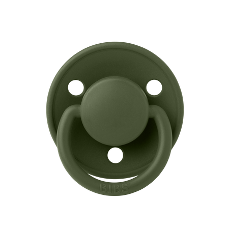 Соска-пустышка BIBS De Lux Silicone Hunter Green 0+ месяцев