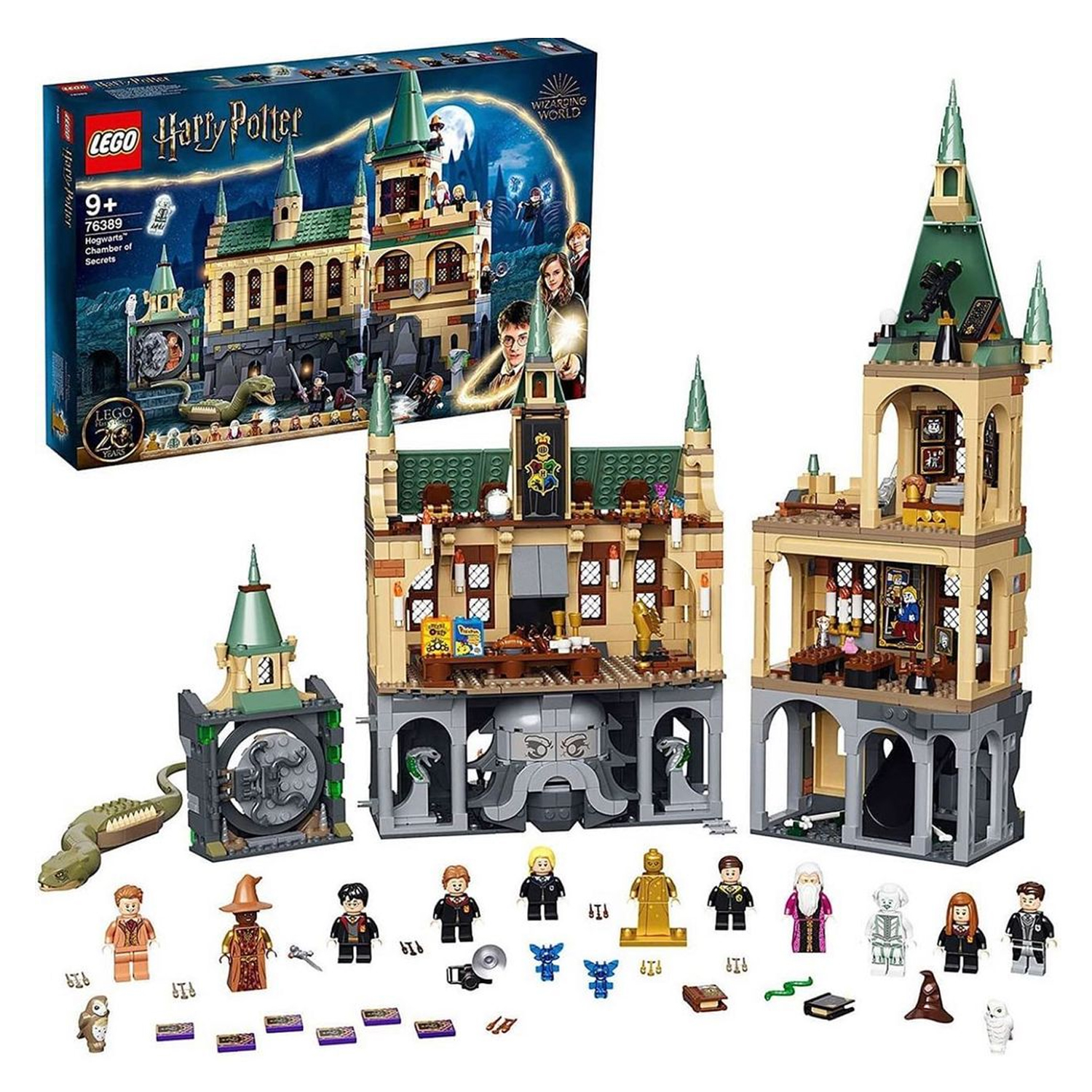 Конструктор детский LEGO Harry Potter Хогвартс 76389 купить по цене 23712 ₽  в интернет-магазине Детский мир