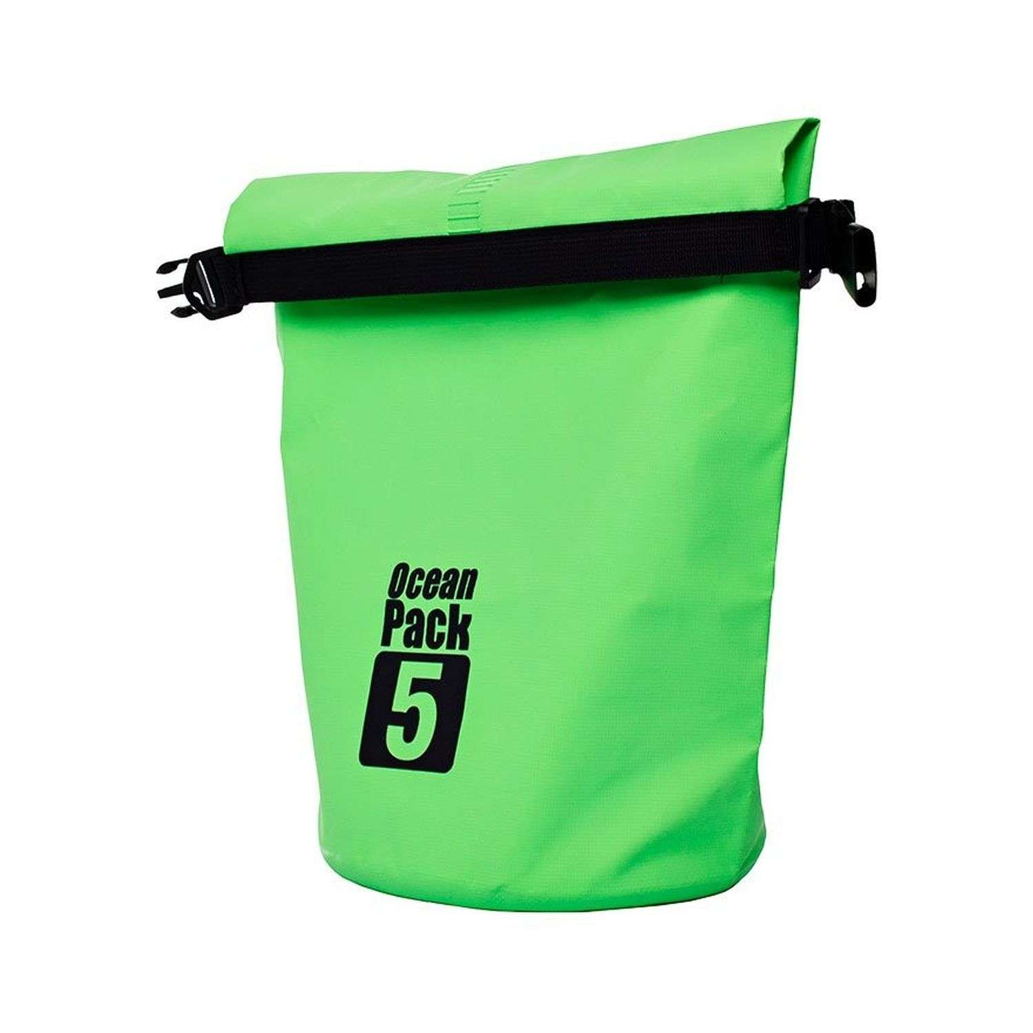 Водонепроницаемая сумка-мешок Ripoma 5 л зеленая - фото 1