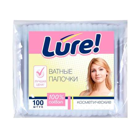 Ватные палочки LURE 100шт