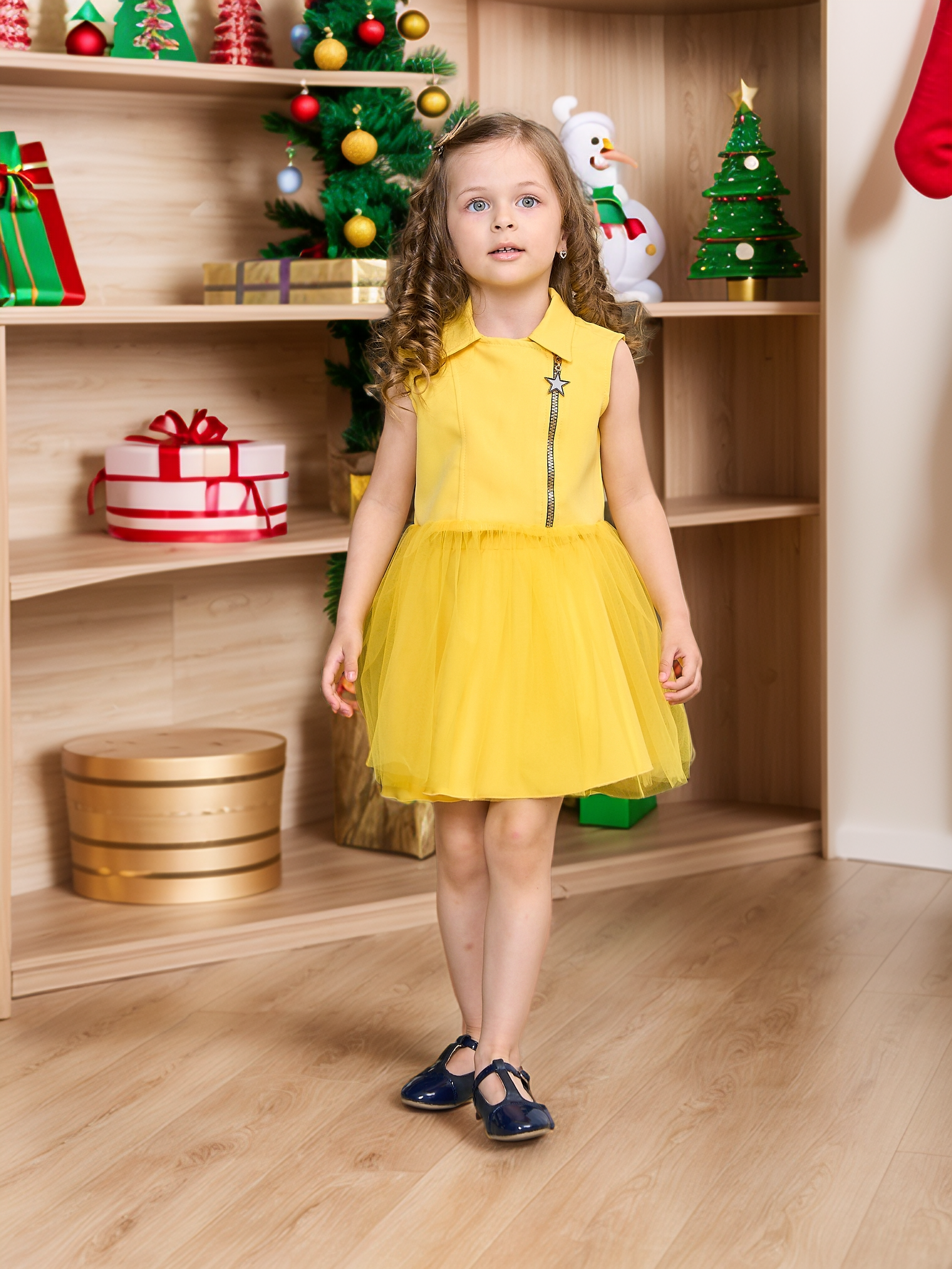 Костюм Mil Art kids 1902201526SUIT-KILT-YELLOW - фото 1