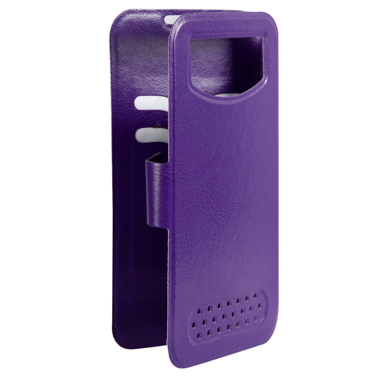 Чехол универсальный iBox Universal для телефонов 4.2-5 дюйма фиолетовый - фото 2