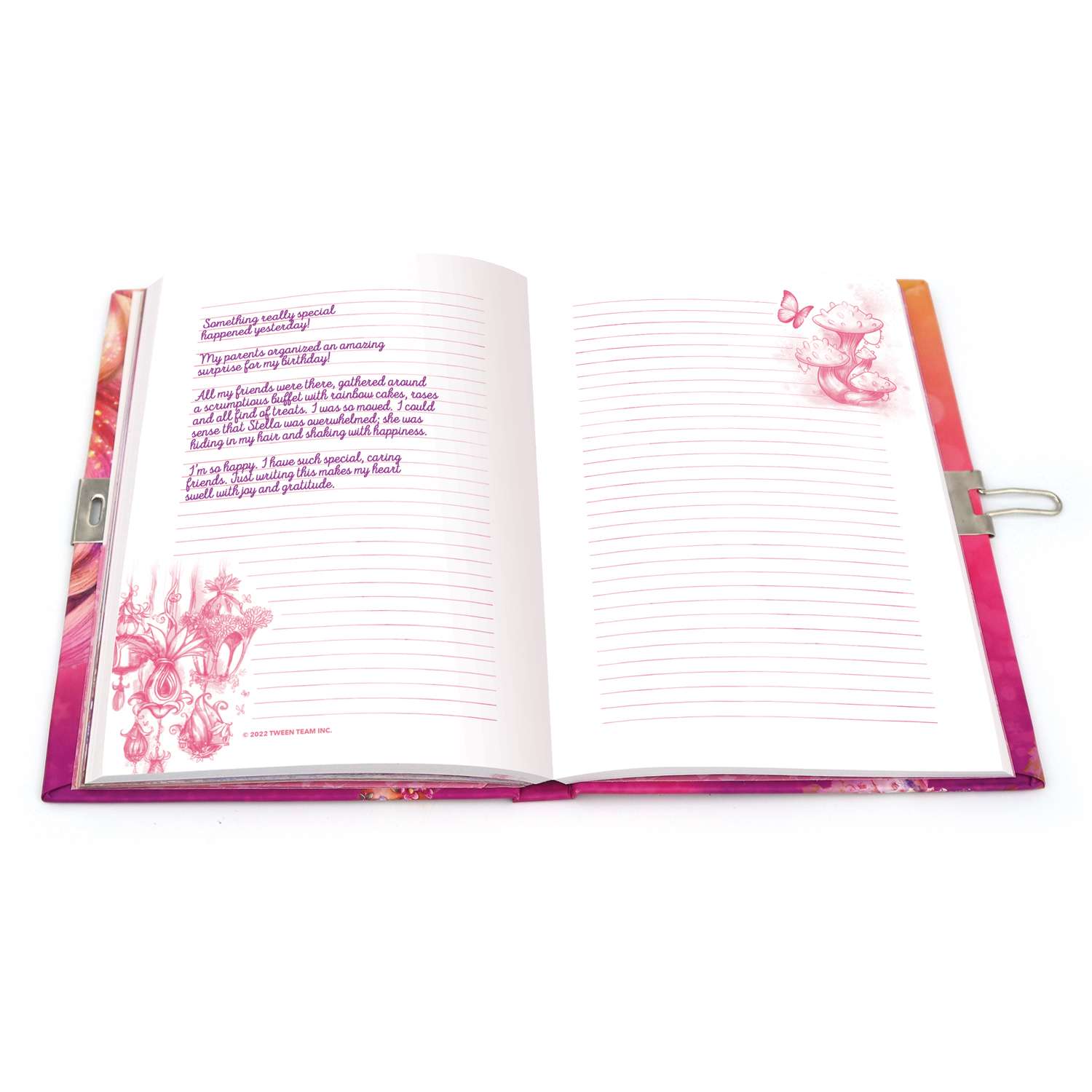 Набор для творчества Nebulous Stars личный дневник для девочек с замочком 11135_NSDA - фото 6
