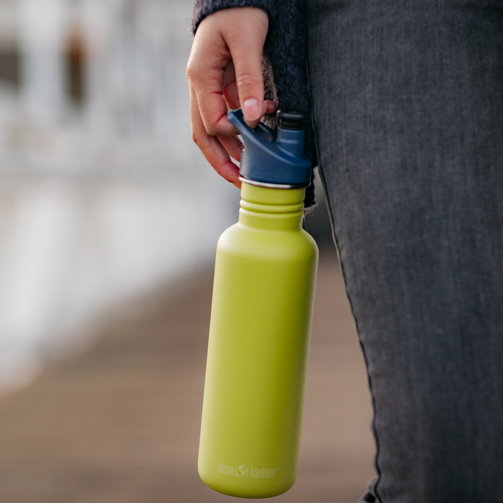 Бутылка Klean Kanteen Classic Sport 27oz Green Apple 800 мл - фото 6