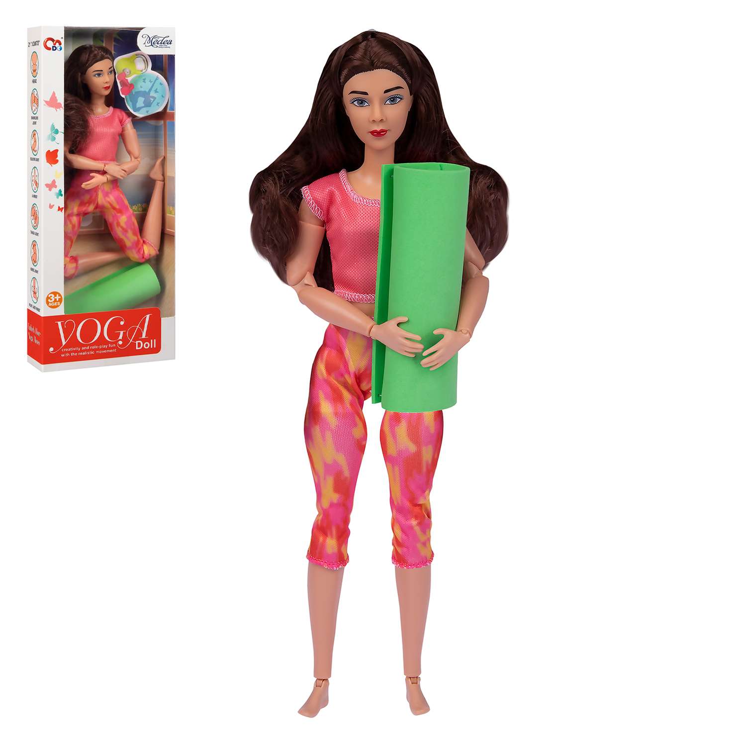Кукла модель AMORE BELLO Йога с ковриком JB0211552 JB0211552 - фото 7