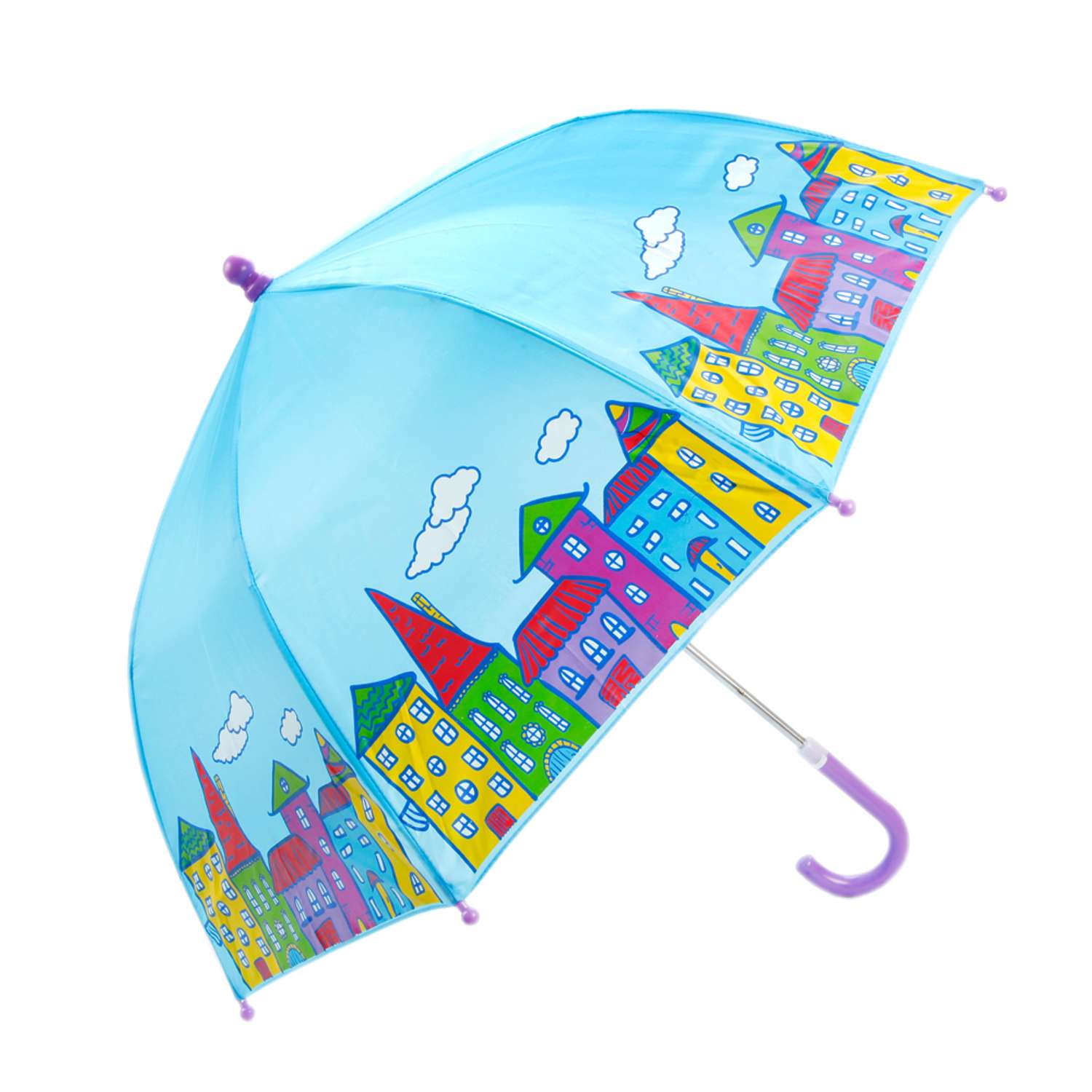Зонт детский Mary Poppins Домики 53588 53588 - фото 1