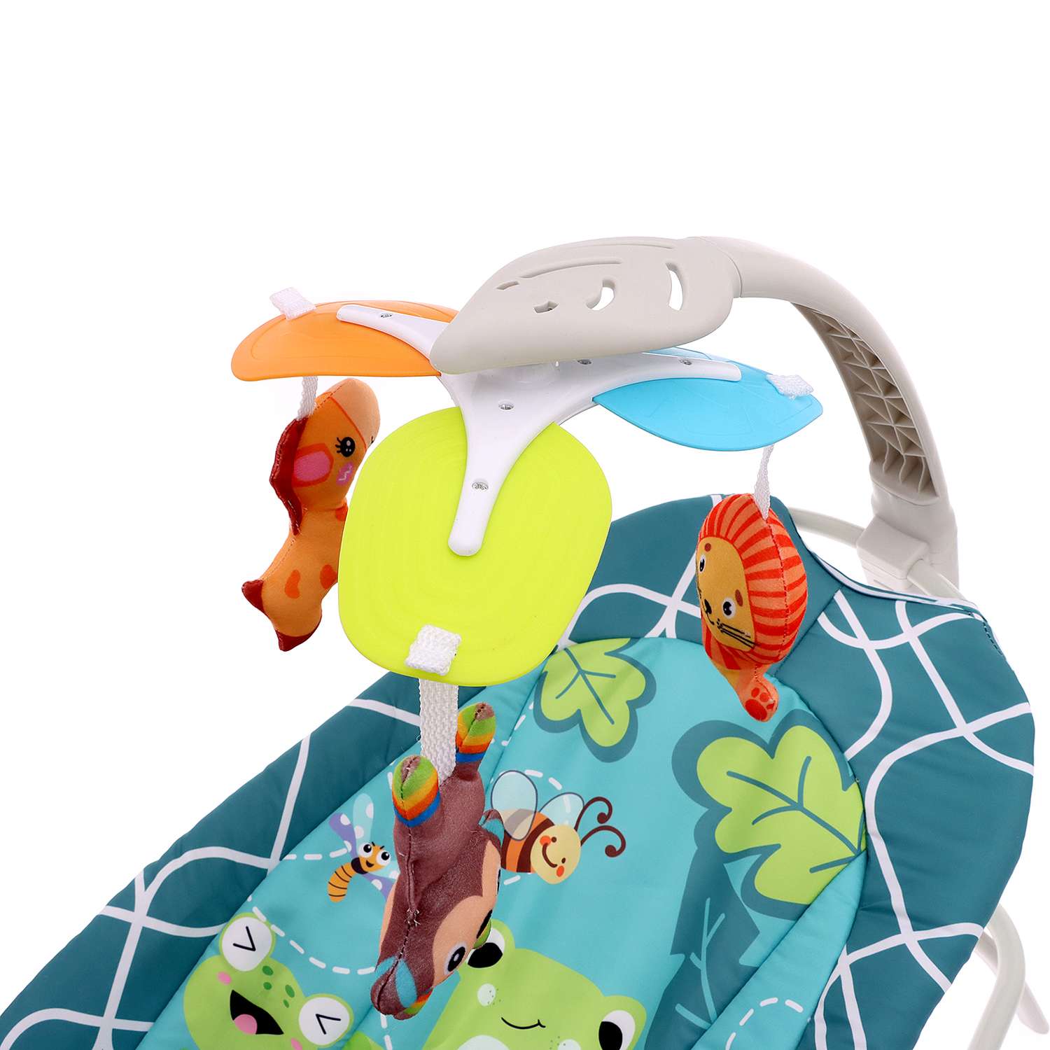 Музыкальная кресло-качалка Sima-Land для новорожденных цвет бирюзовый 9934797 - фото 6