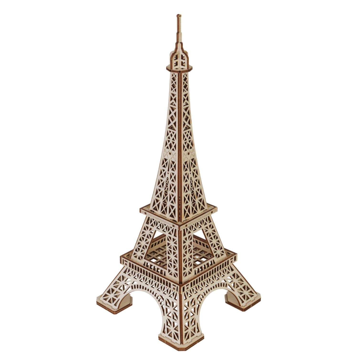Сборная модель деревянная TADIWOOD Эйфелева башня 40.5 см 41 деталь - фото 2