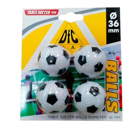 Мячи для настольного футбола DFC диаметр 36 мм 4 шт