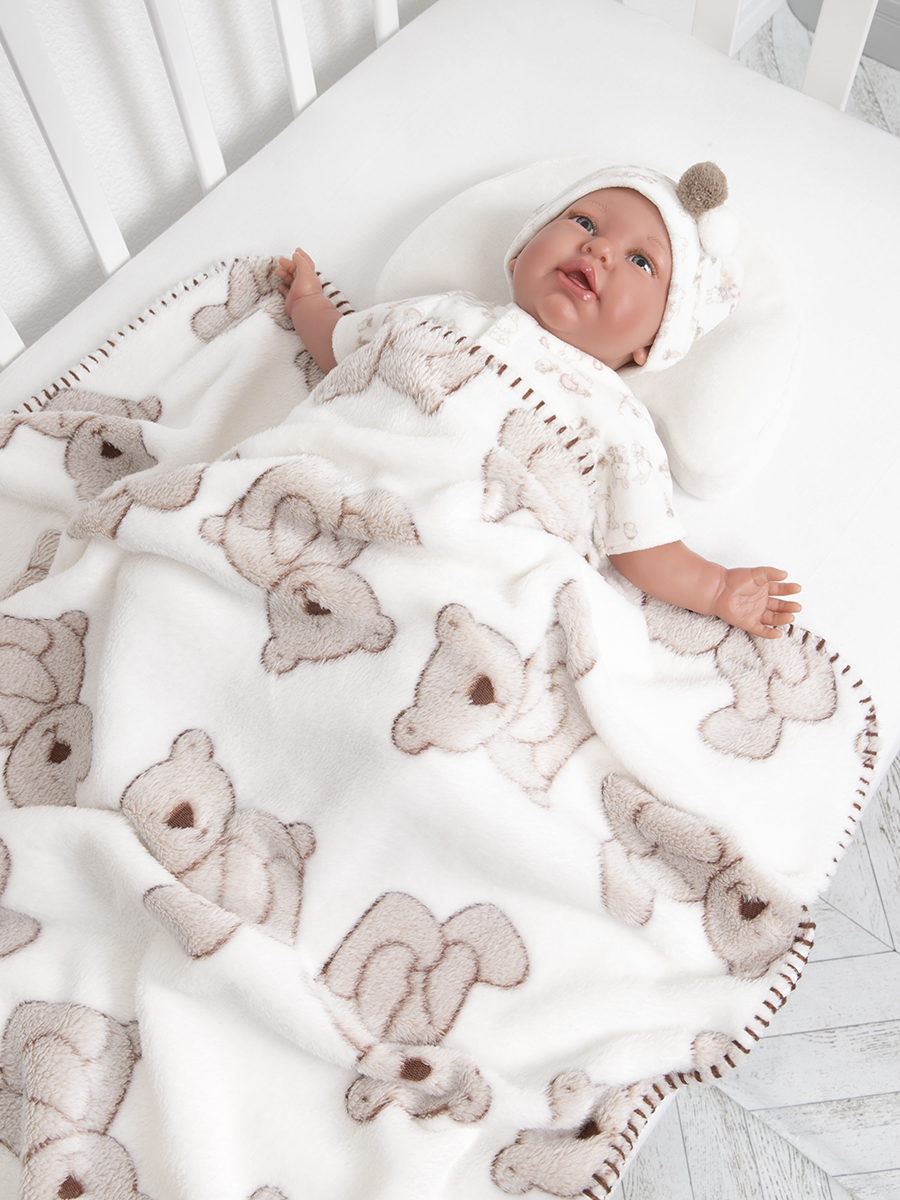 Плед для новорожденных Baby Nice ULTRASOFT 100х150 - фото 2