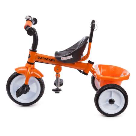 Велосипед трехколесный Kreiss с тентом Оранжевый