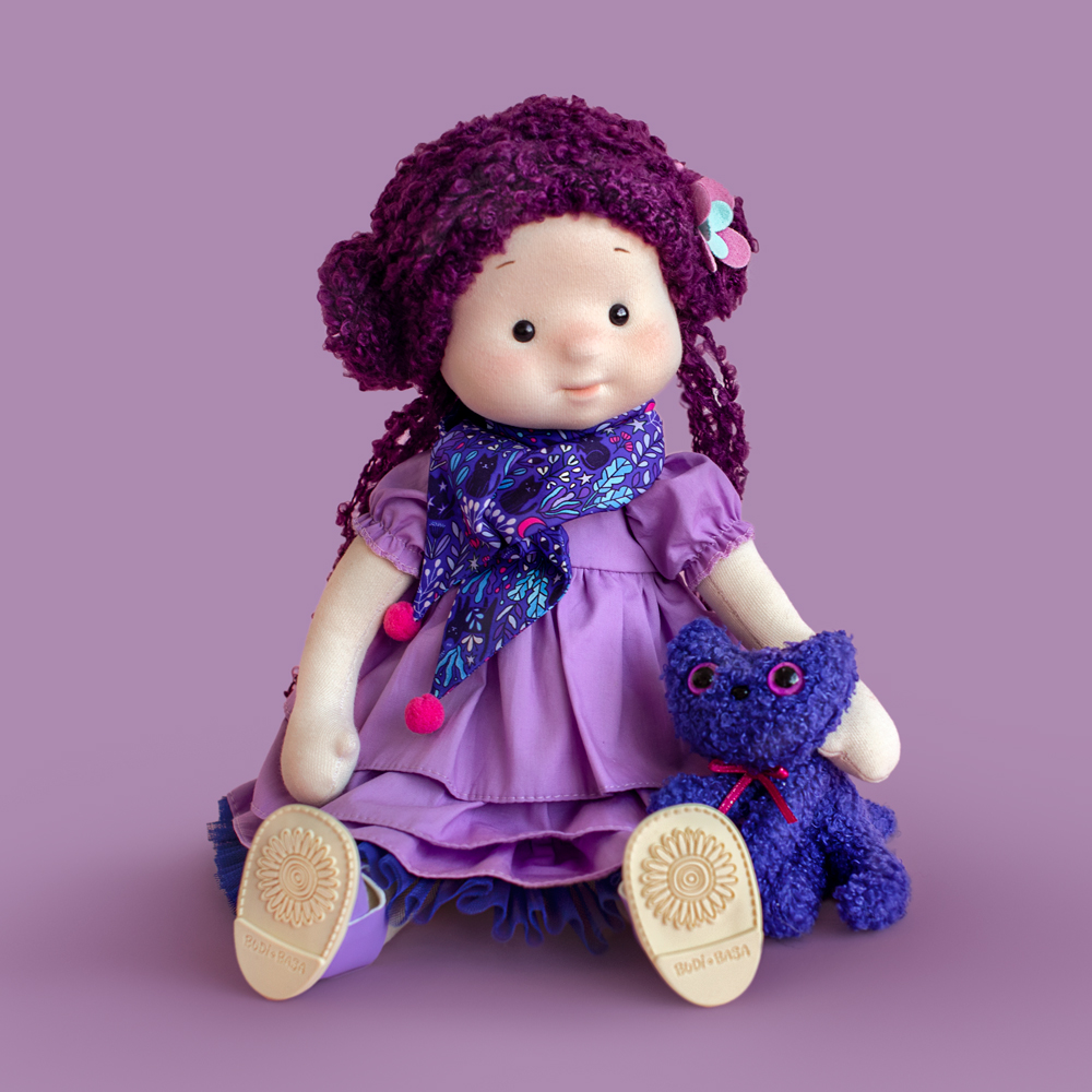 Мягкая кукла BUDI BASA Тиана с кошечкой Черничкой 38 см Minimalini Mm-Tiana-01 Mm-Tiana-01 - фото 9