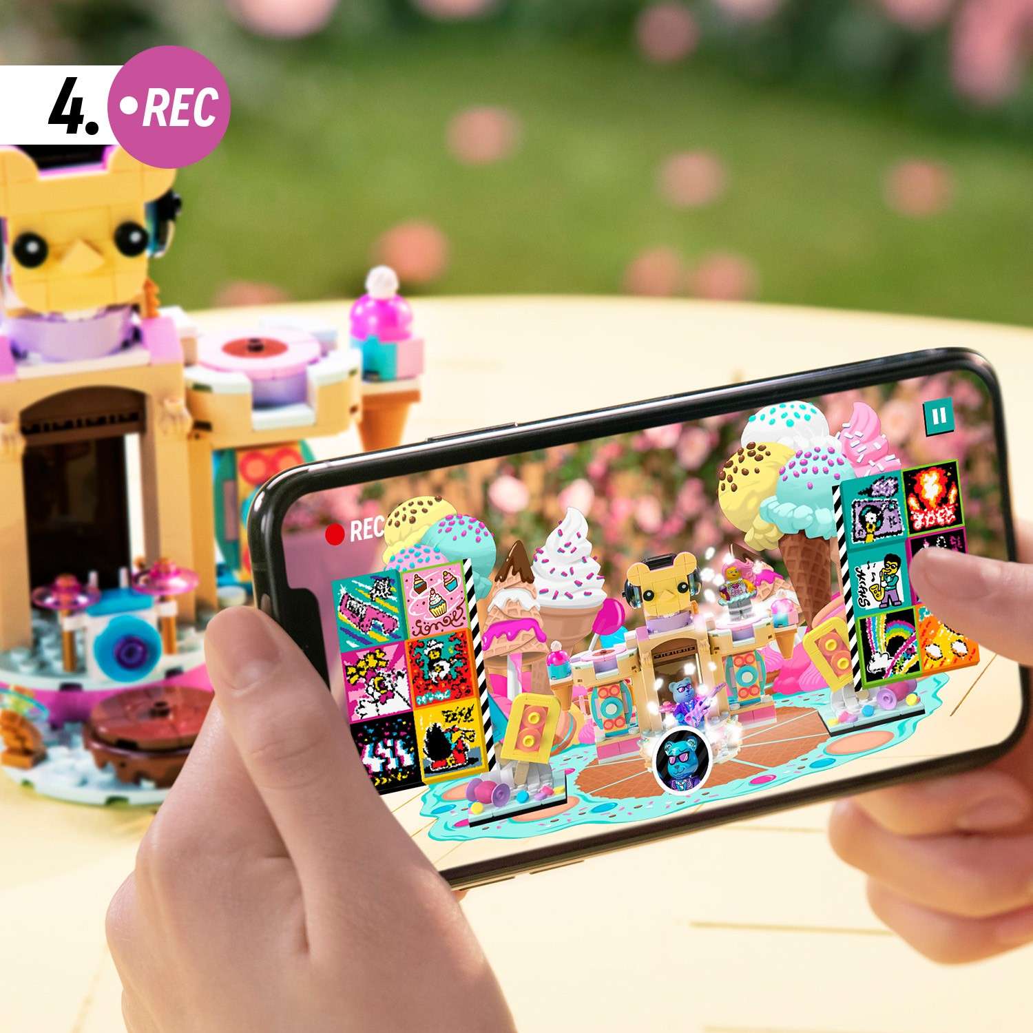 Конструктор LEGO VIDIYO Candy Castle Stage блочный - фото 7
